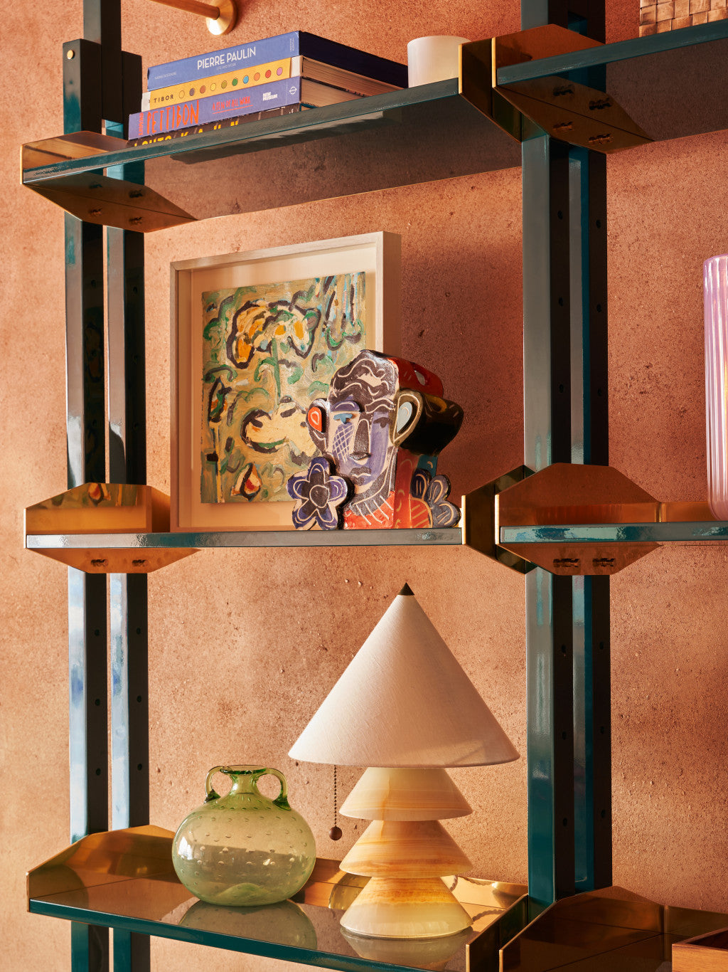 Flax Onyx Table Lamp