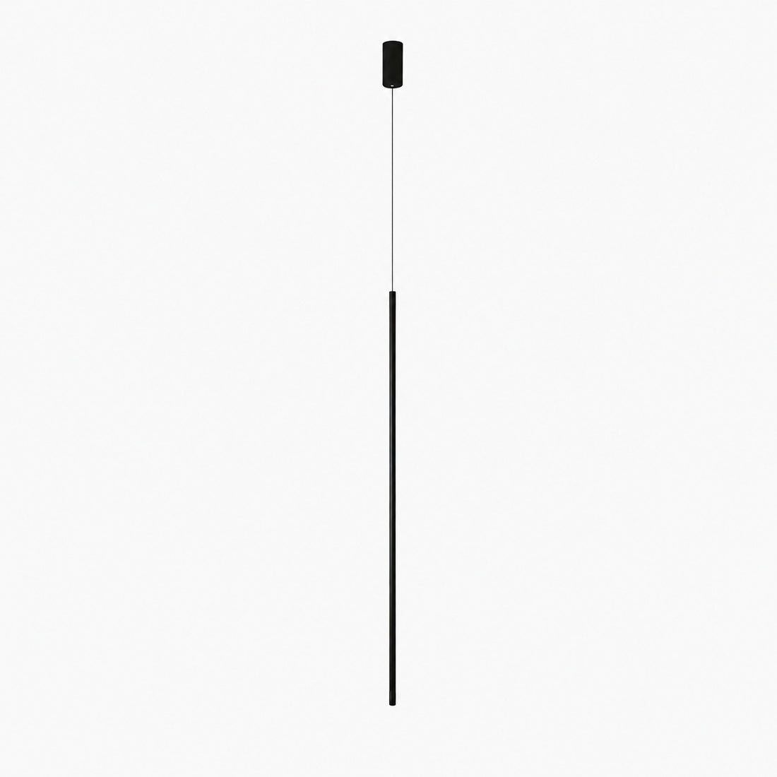 Vectra Slim Industrial Pendant Light - Contemporary Ceiling Fixture for Living Room and Bedroom