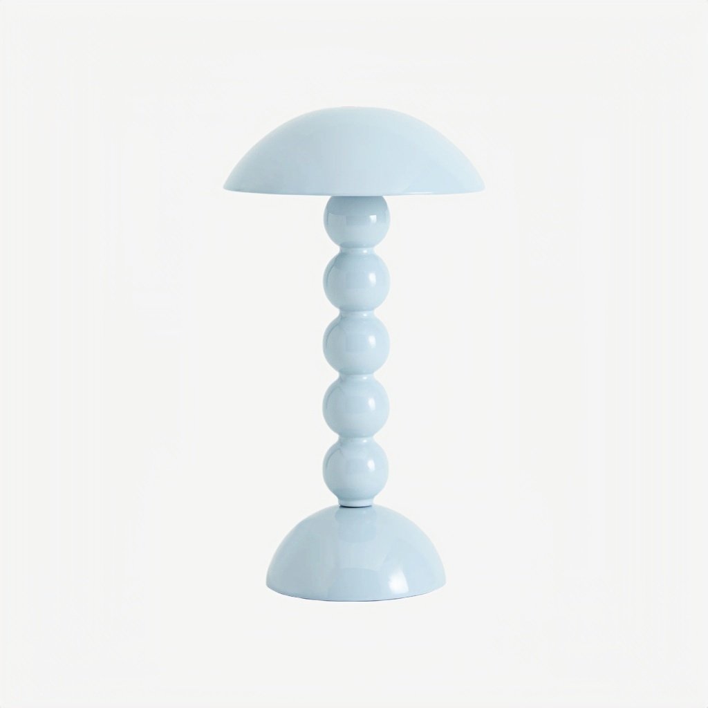 Modo LED Table Lamp – Orb-Stacked Base Mushroom Shade Perfect for Living Room or Bedroom