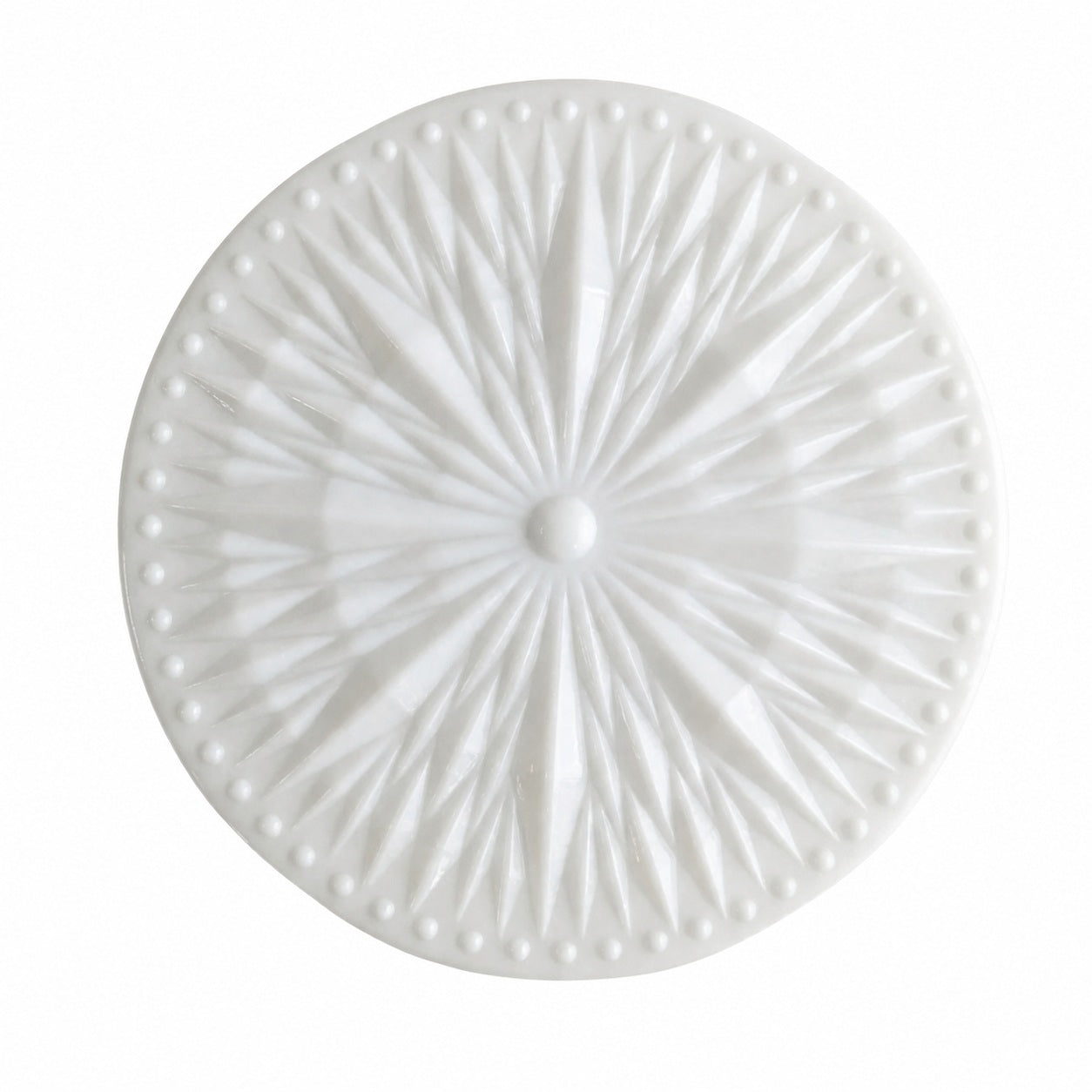 Mistaro Minimal Glass Ceiling Lamp - Flush Mount Design for Living Room and Bedroom