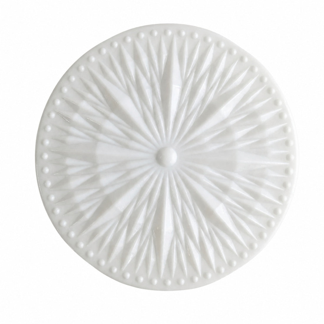 Mistaro Minimal Glass Ceiling Lamp - Flush Mount Design for Living Room and Bedroom