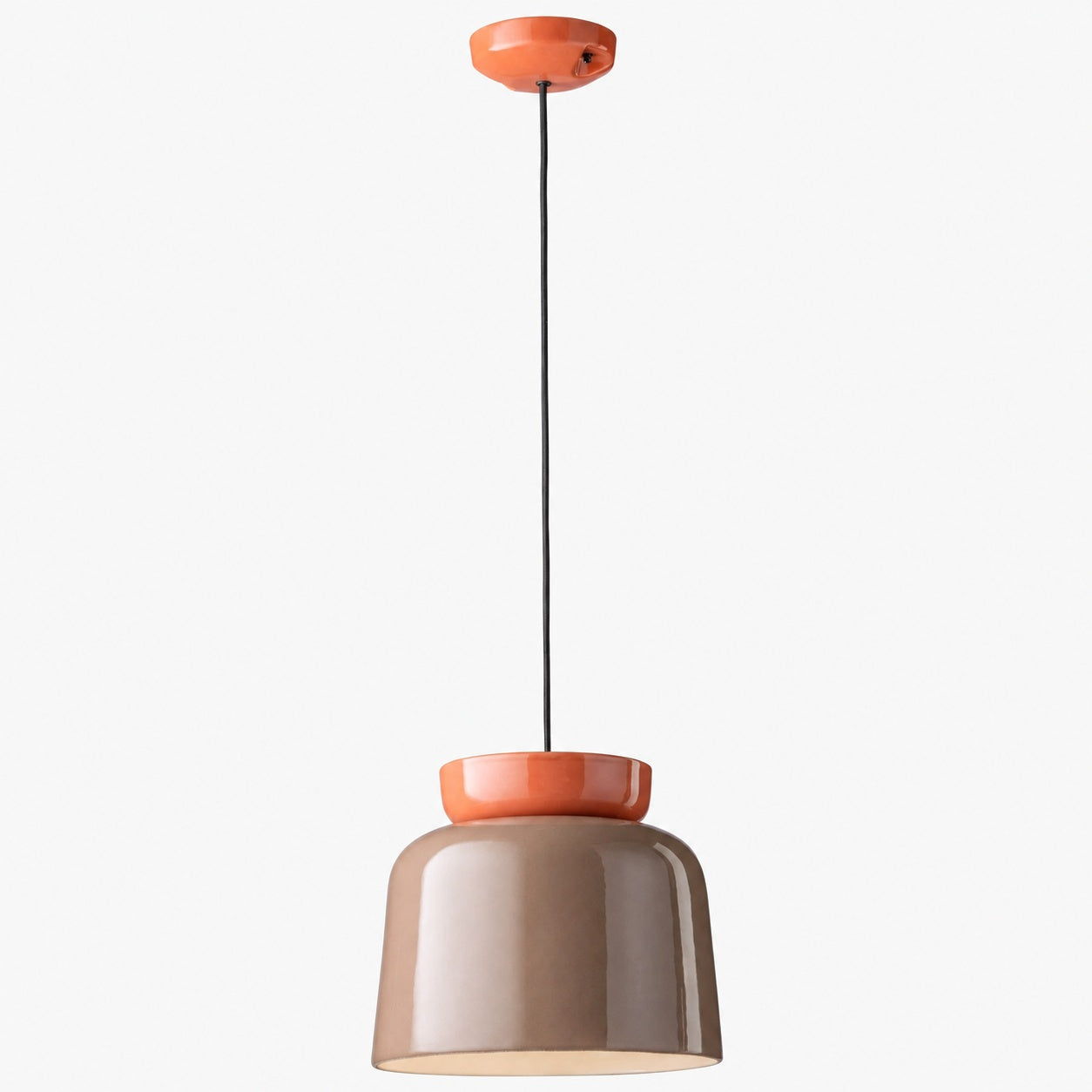 Fiesta Colorful Bowl Shaped Nordic Ceramic Pendant Lamp