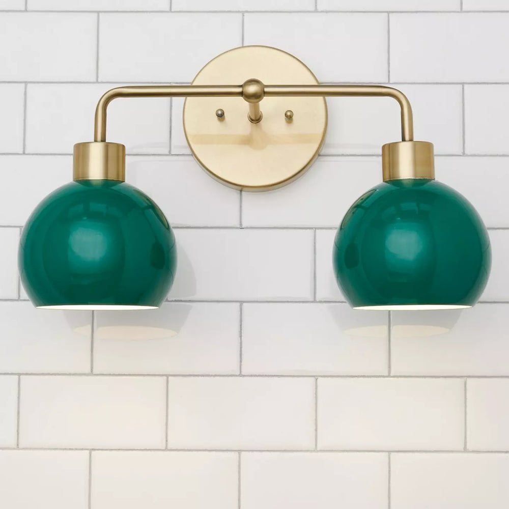 Double Bubble Pop Wall Sconce - Colorful Vanity Wall Light