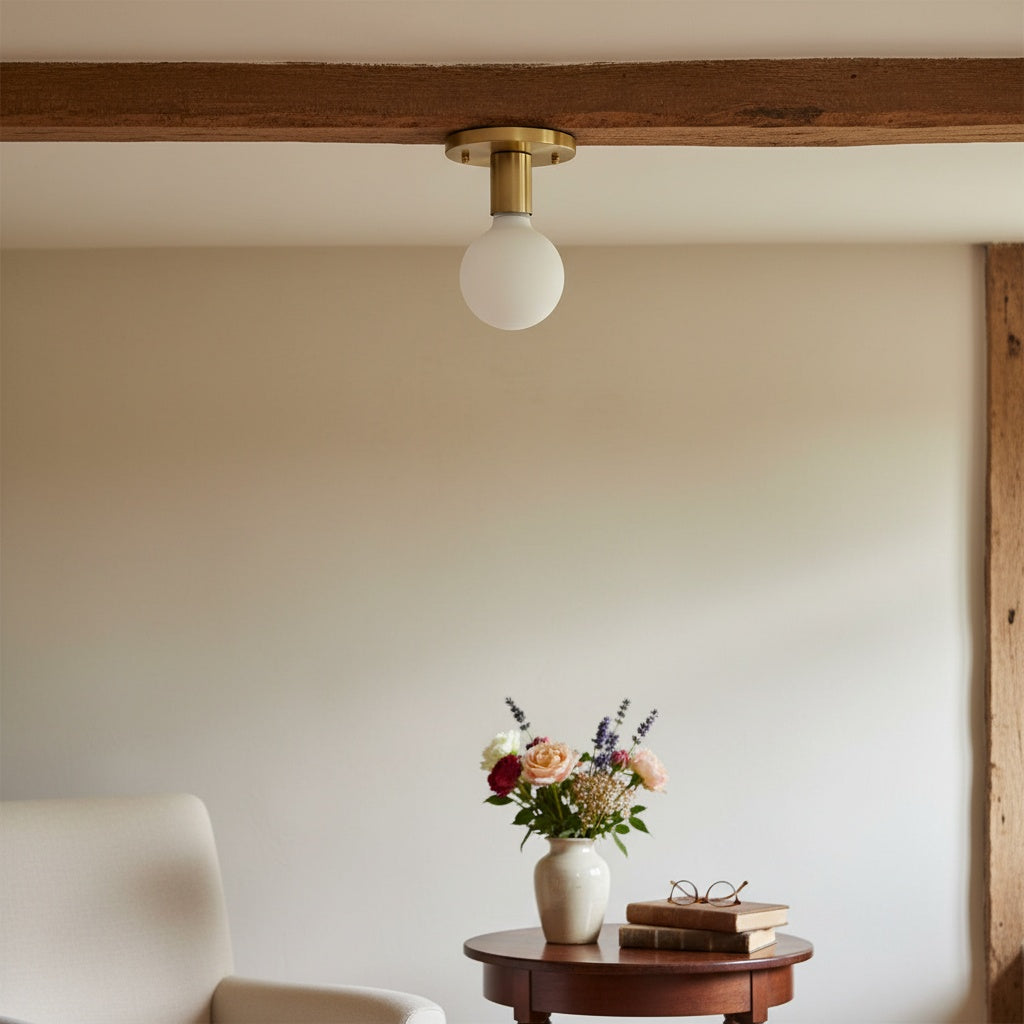 Glorica Glass Minimalist Wall Sconce - Versatile Modern Light For Any Room