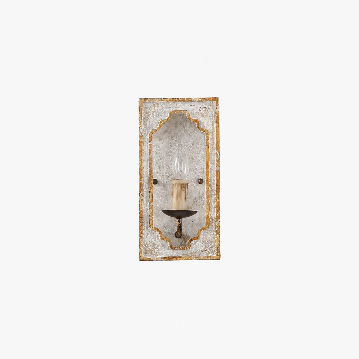 Boho Rustic Cube Sconce
