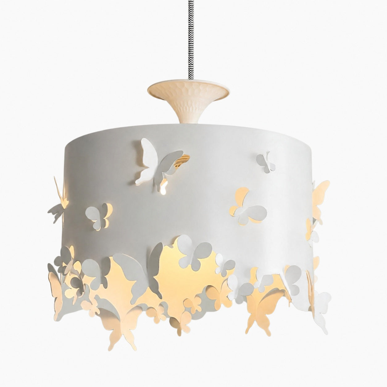 Alaria Design Pendant Lamp - Artistic Pendant Light with Ambient Shadow for Living Room