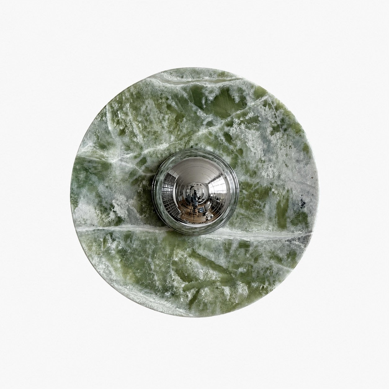 Green Calacatta Marble Sconce