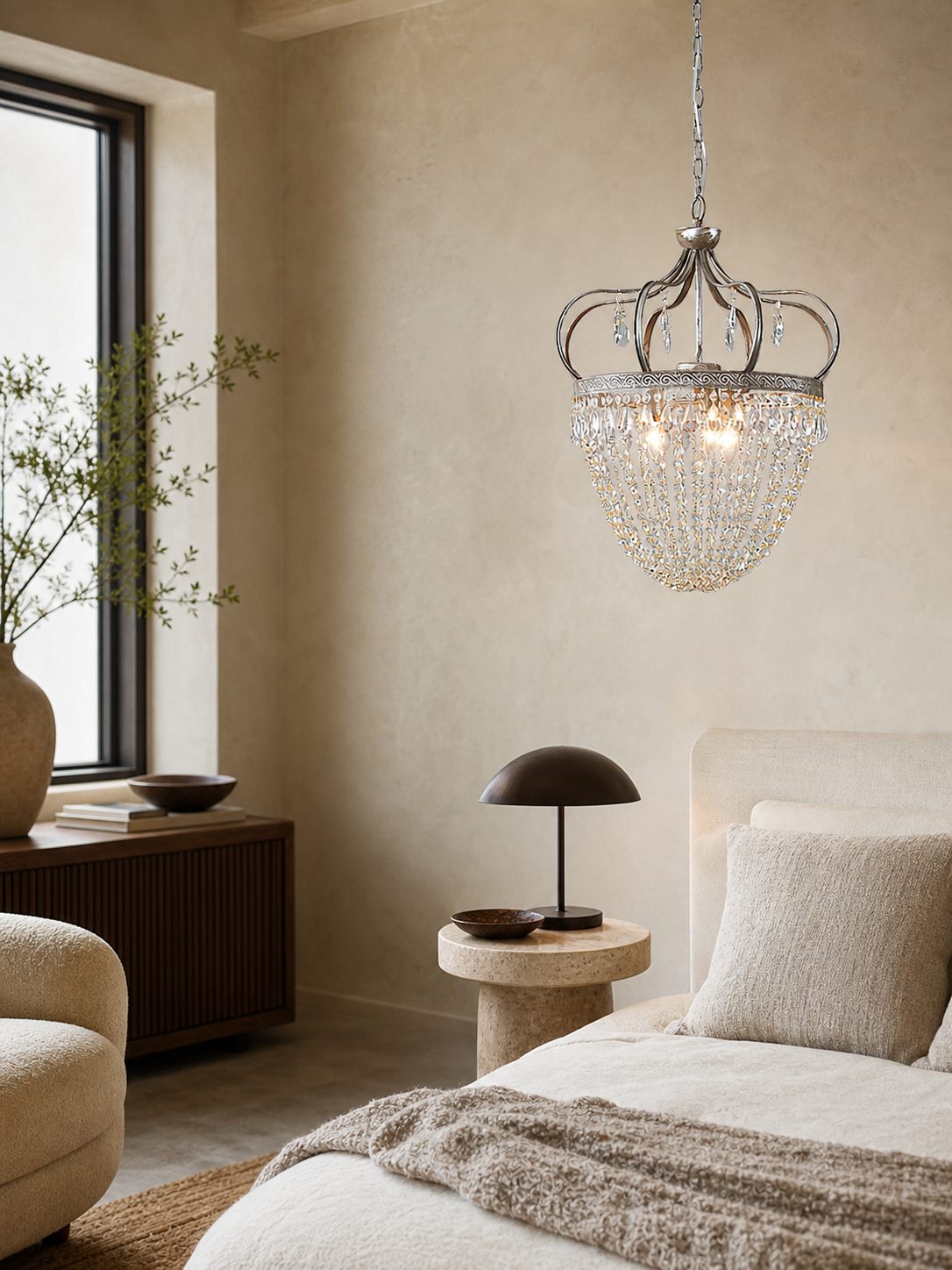 Abella Tear Drop Chandelier