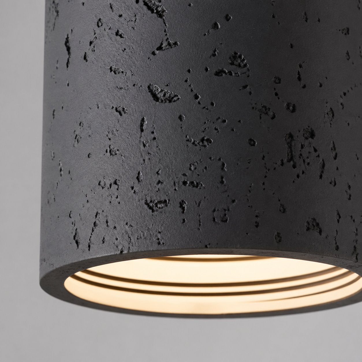 Sabiara Wabi-Sabi Cylindrical Ceiling Lamp - Soft Diffused Ceiling Fixture for Bedrooms and Living Rooms
