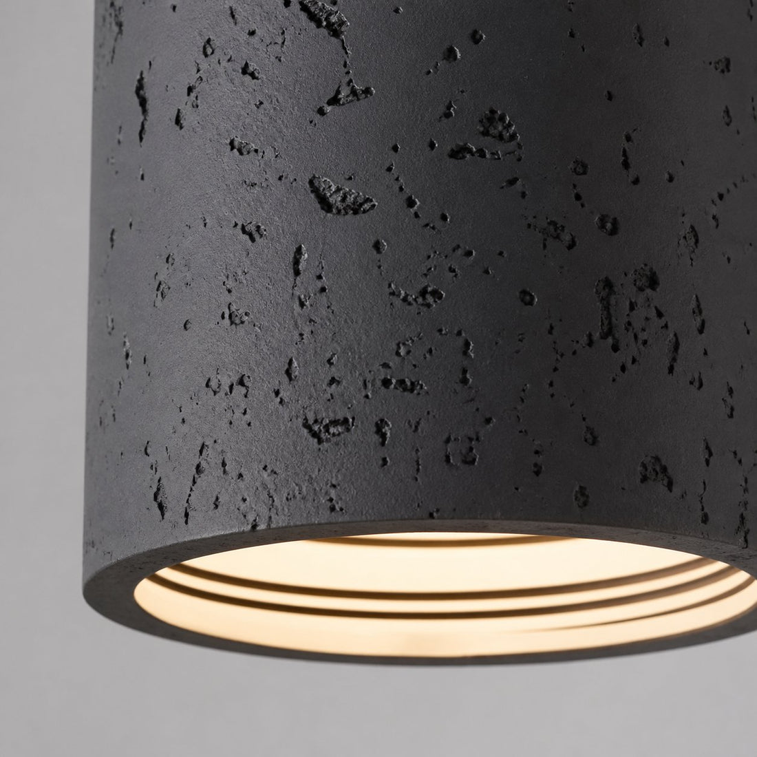 Sabiara Wabi-Sabi Cylindrical Ceiling Lamp - Soft Diffused Ceiling Fixture for Bedrooms and Living Rooms