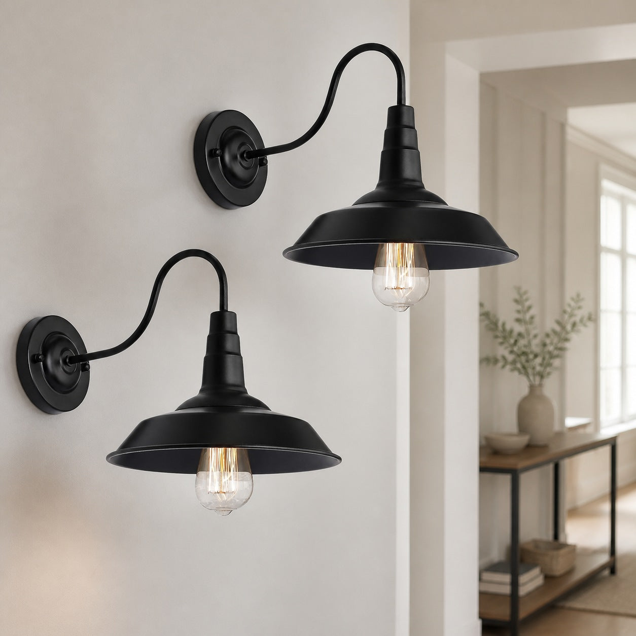 Velara Retro Vintage Wall Mounted Lamp