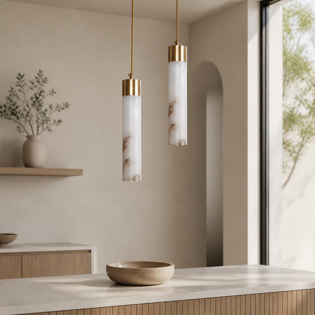 Gloforma Minimalist Pendant Light – Elegant Hanging Lamp for Home and Hospitality