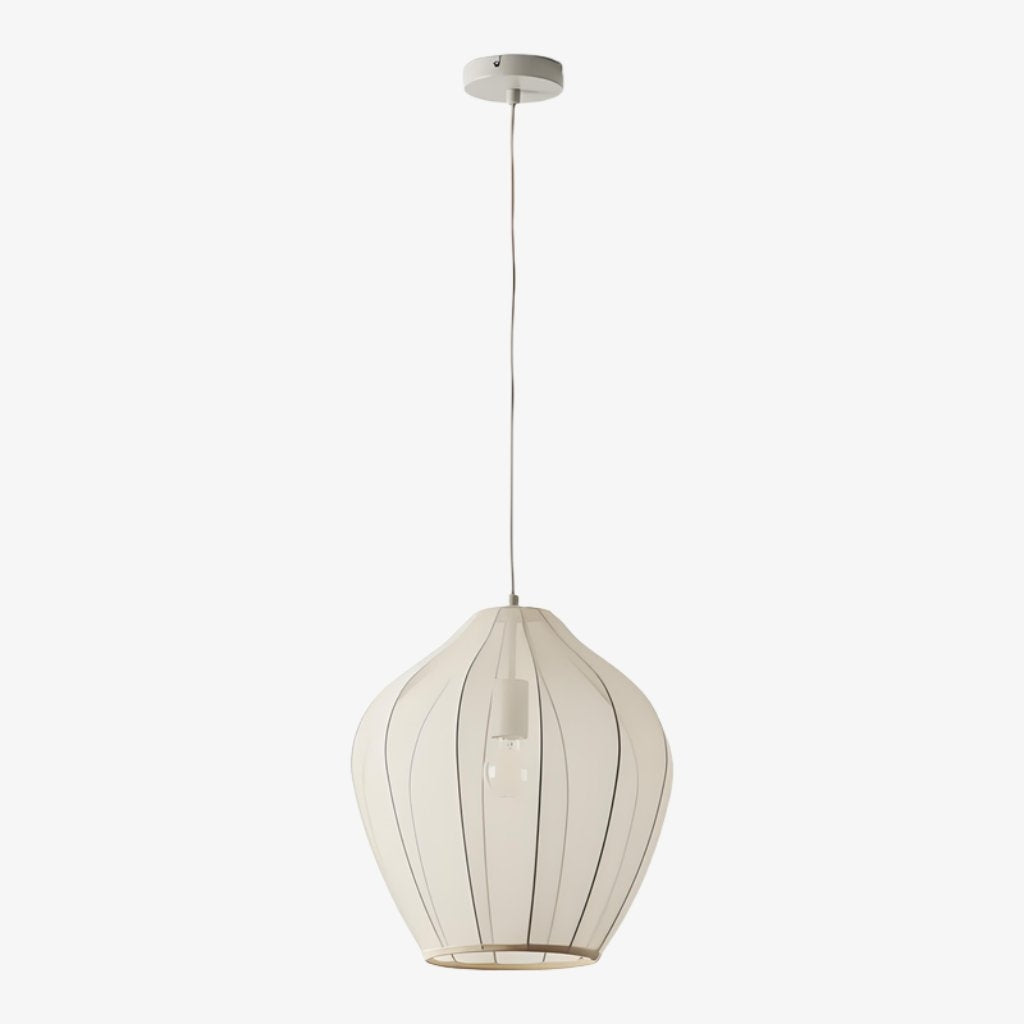 Lumifil Modern Mesh Pendant Light - Hanging Fabric Lghts are Suitable for Dining Rooms or Kitchen Islands