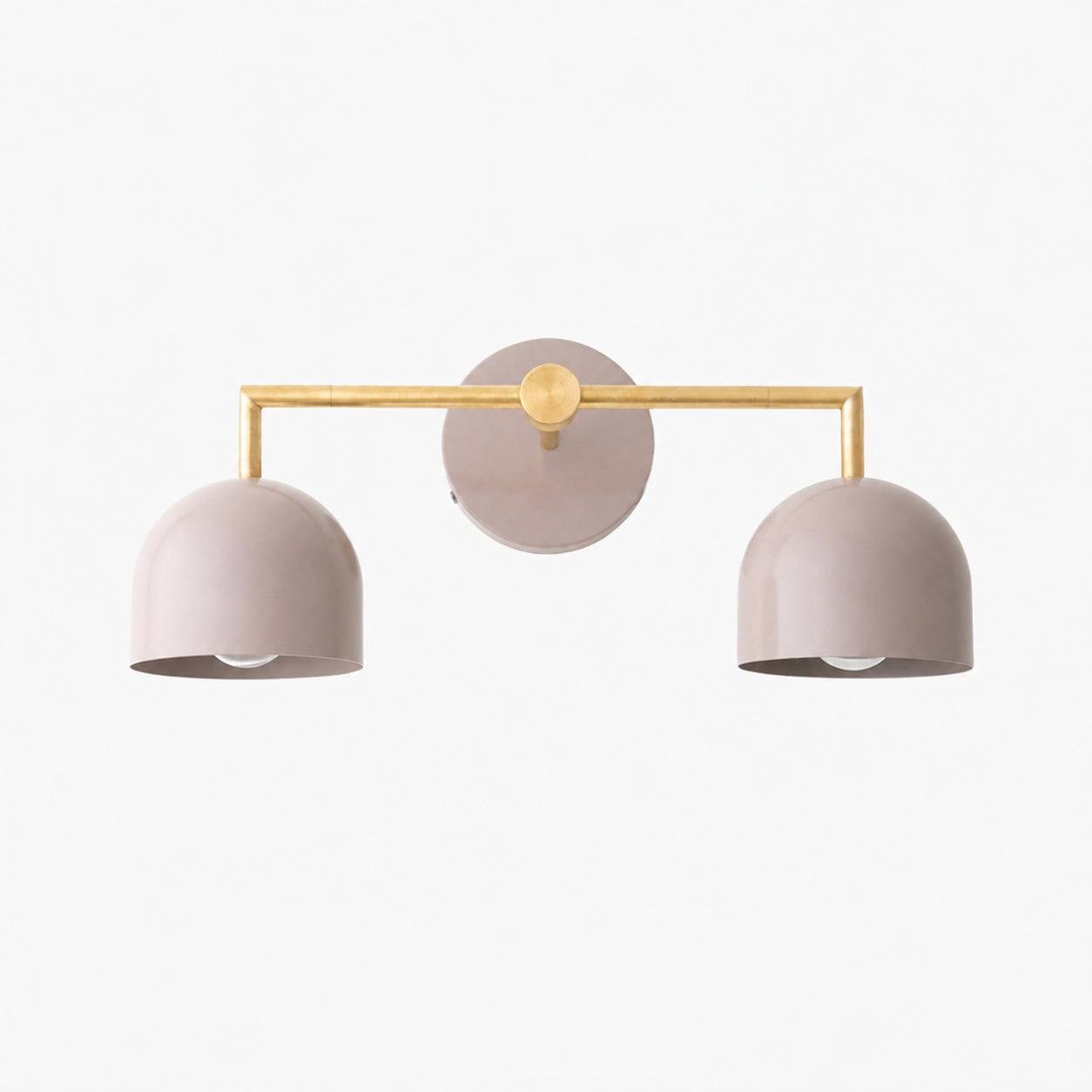 Metio Dome Farmhouse Vanity Wall Light Colorful Metal Sconce