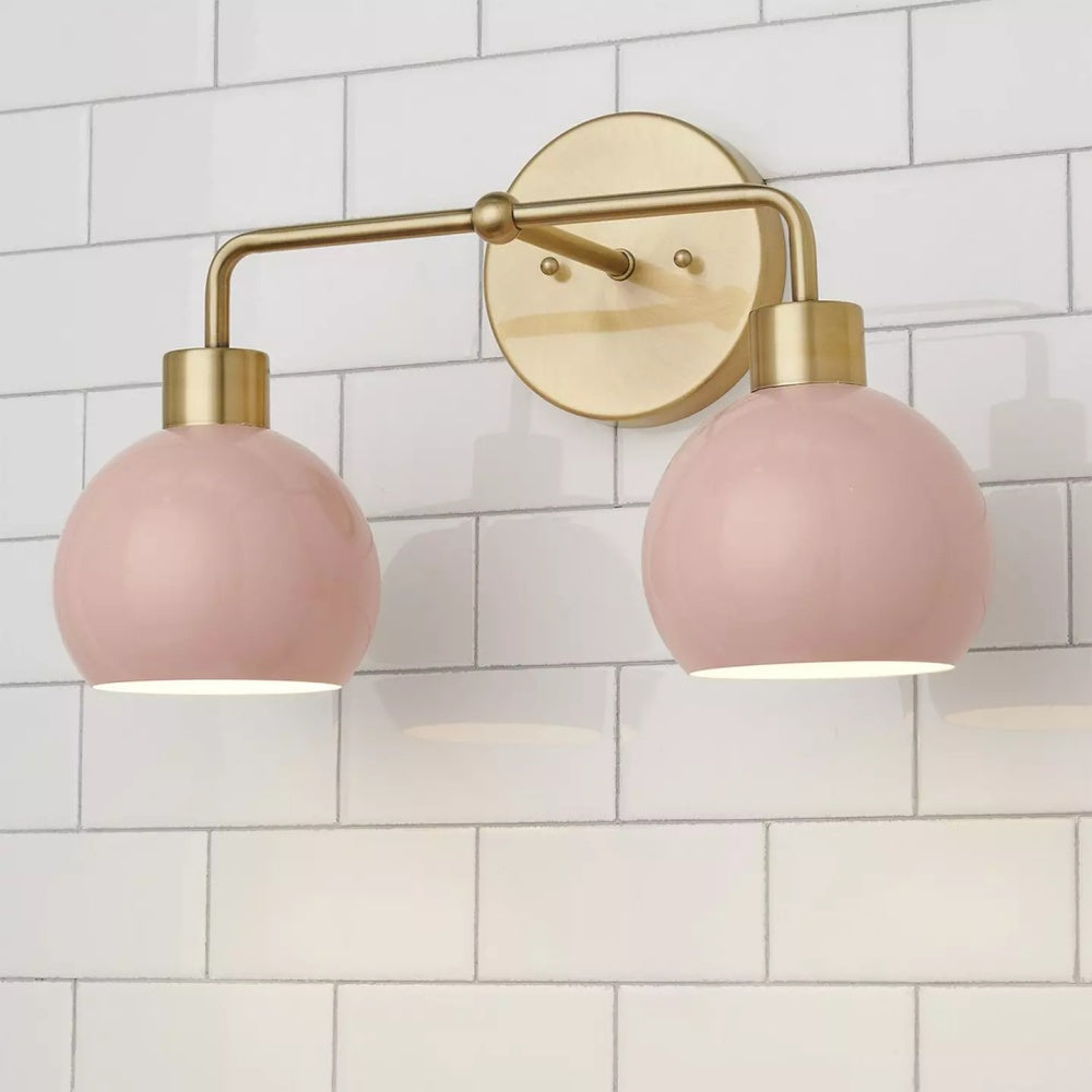 Double Bubble Pop Wall Sconce - Colorful Vanity Wall Light