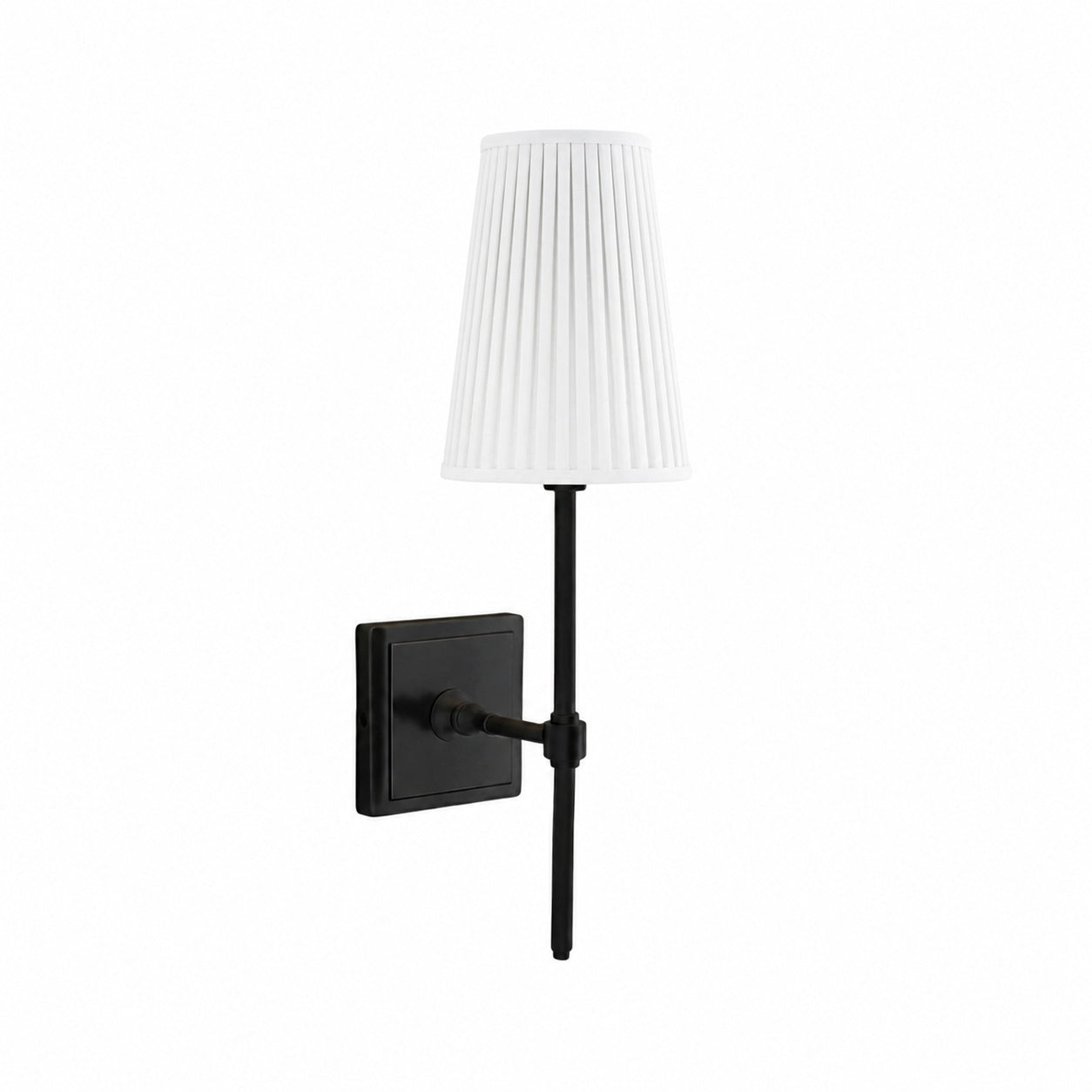 Derlina White Linen Shades Wall Lamp – Retro Metal Multi-Head Lighting Fixture