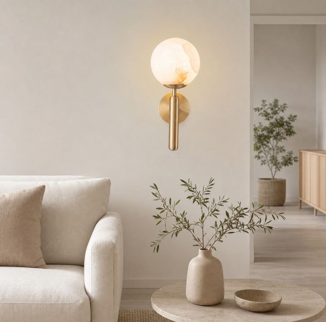 Mian Alabaster Wall Lamp