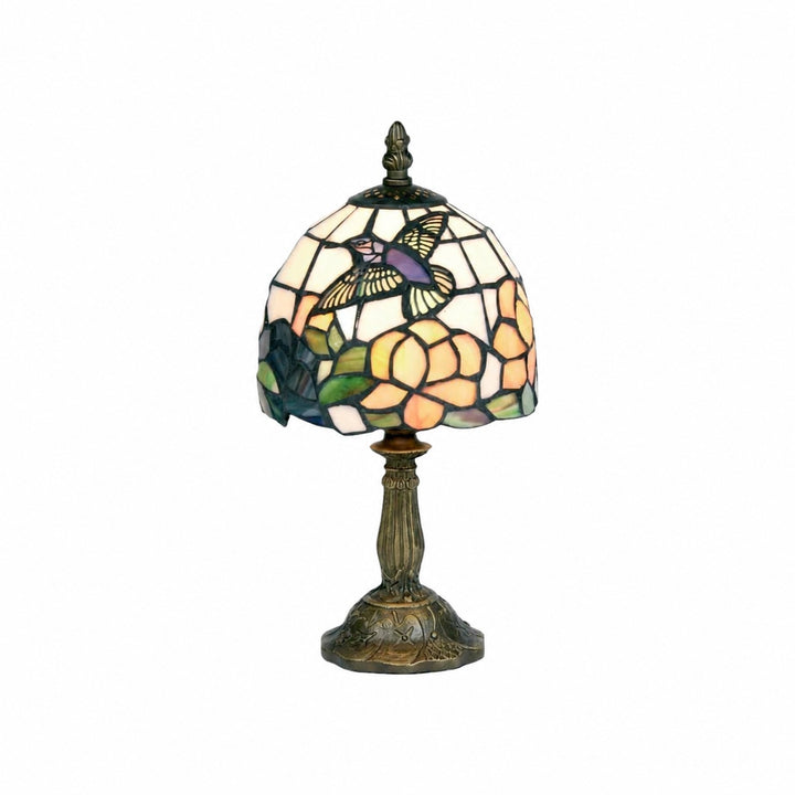TF Harken Decorative Jewel Table Lamp - Stunning Glass Design Perfect for Bedroom or Living Room