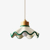 Moliro Scalloped Pendant Light - Modern Wavy Lighting for Dining Room