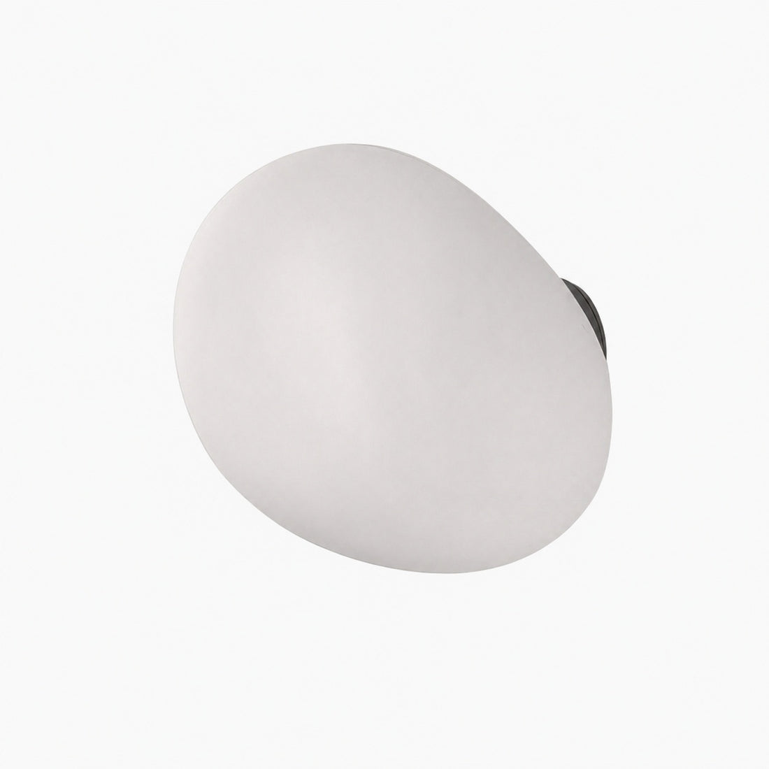 Stonea Organic Pebble Silhouette Wall Ceiling Lamp Contemporary Glass Light for Home N16