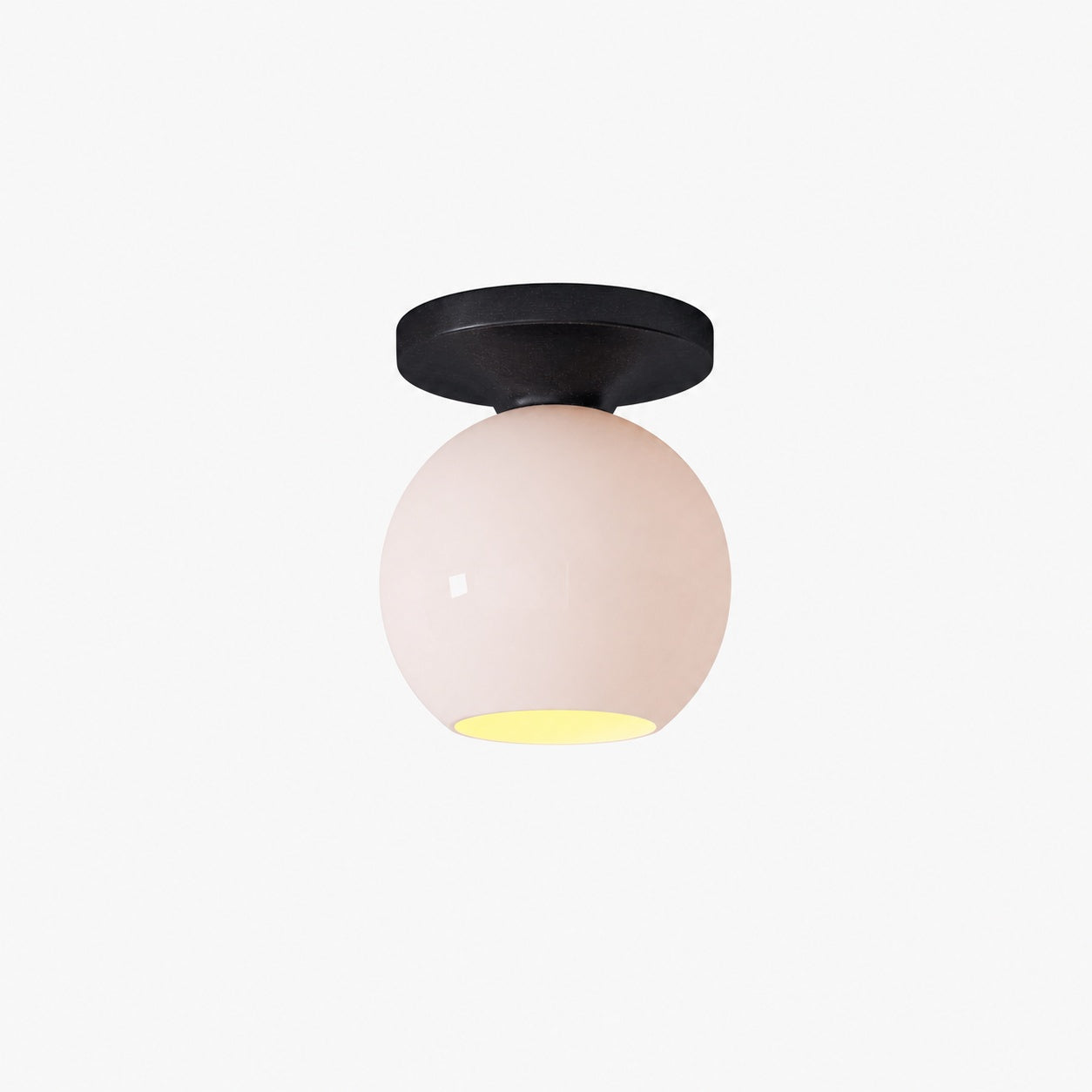 Selvion Modern Globe Pendant Light - Damp-Rated Bathroom Lighting - Luxe Glass Shade