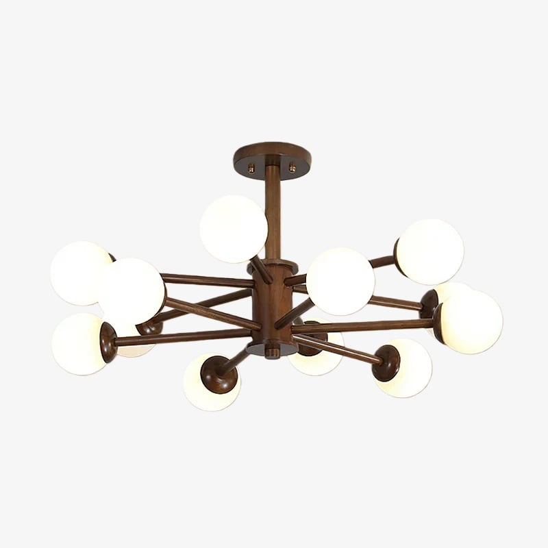 Orrise Molecular Design Ceiling Lamp - Artistic Branch Lighting Chandelier for Home Spaces
