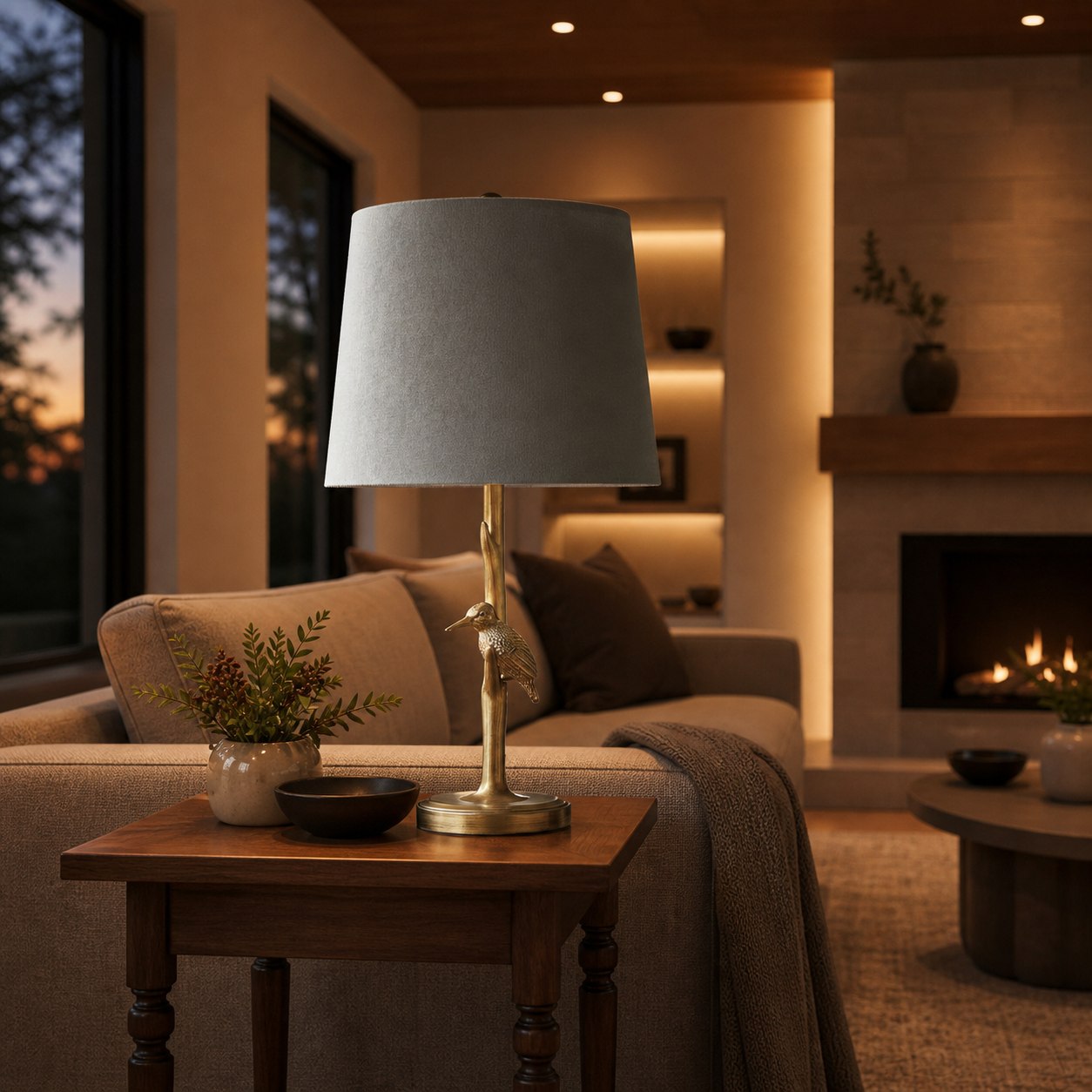 Pawdia Unique Table Lamp - Decorative Animal Bedside Lamp