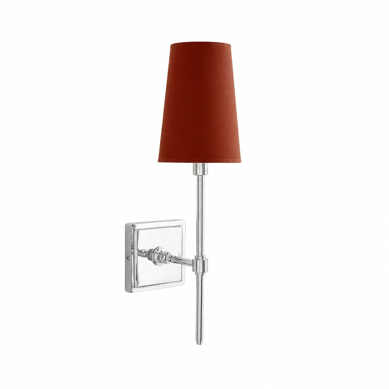 Derlina White Linen Shades Wall Lamp – Retro Metal Multi-Head Lighting Fixture