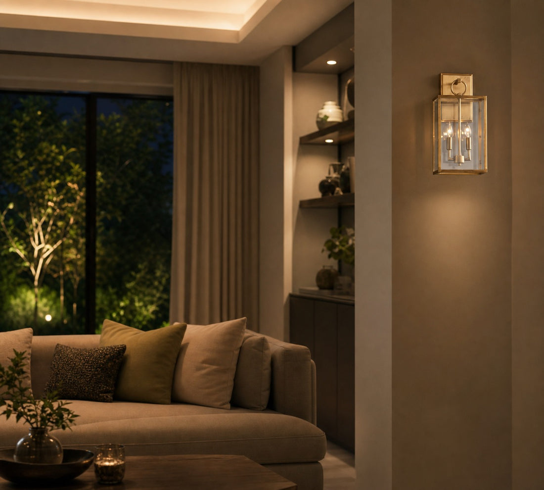 Ferrix Industrial Iron Outdoor Wall Lamp - Lighting Stylish Exterior Glass Lighting