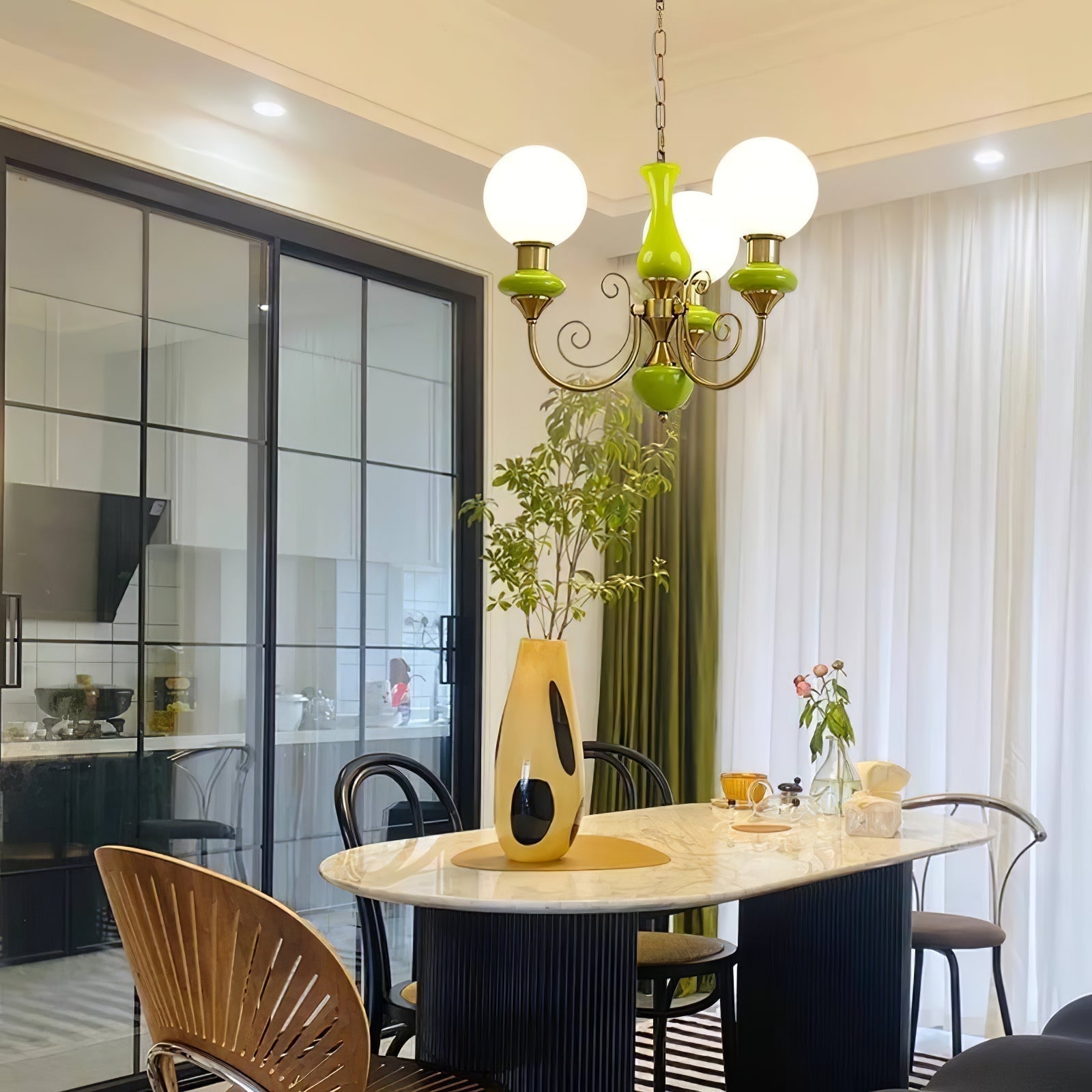 Fresh Style Globe Chandelier