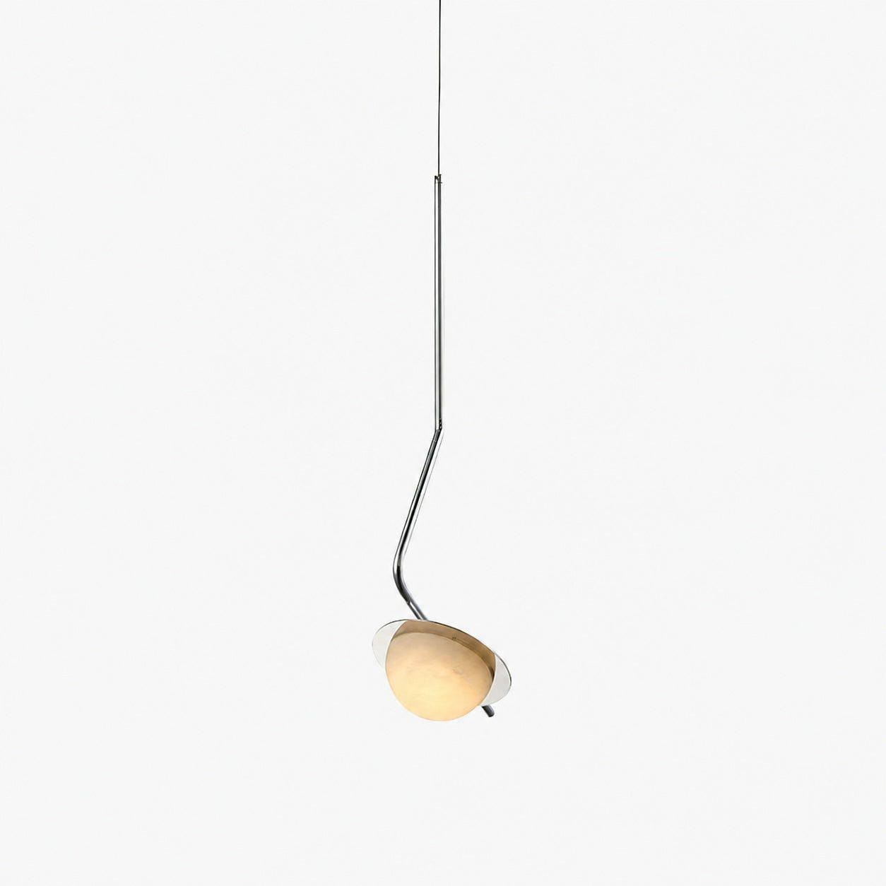 Chic Luminance Alabaster Pendant Light