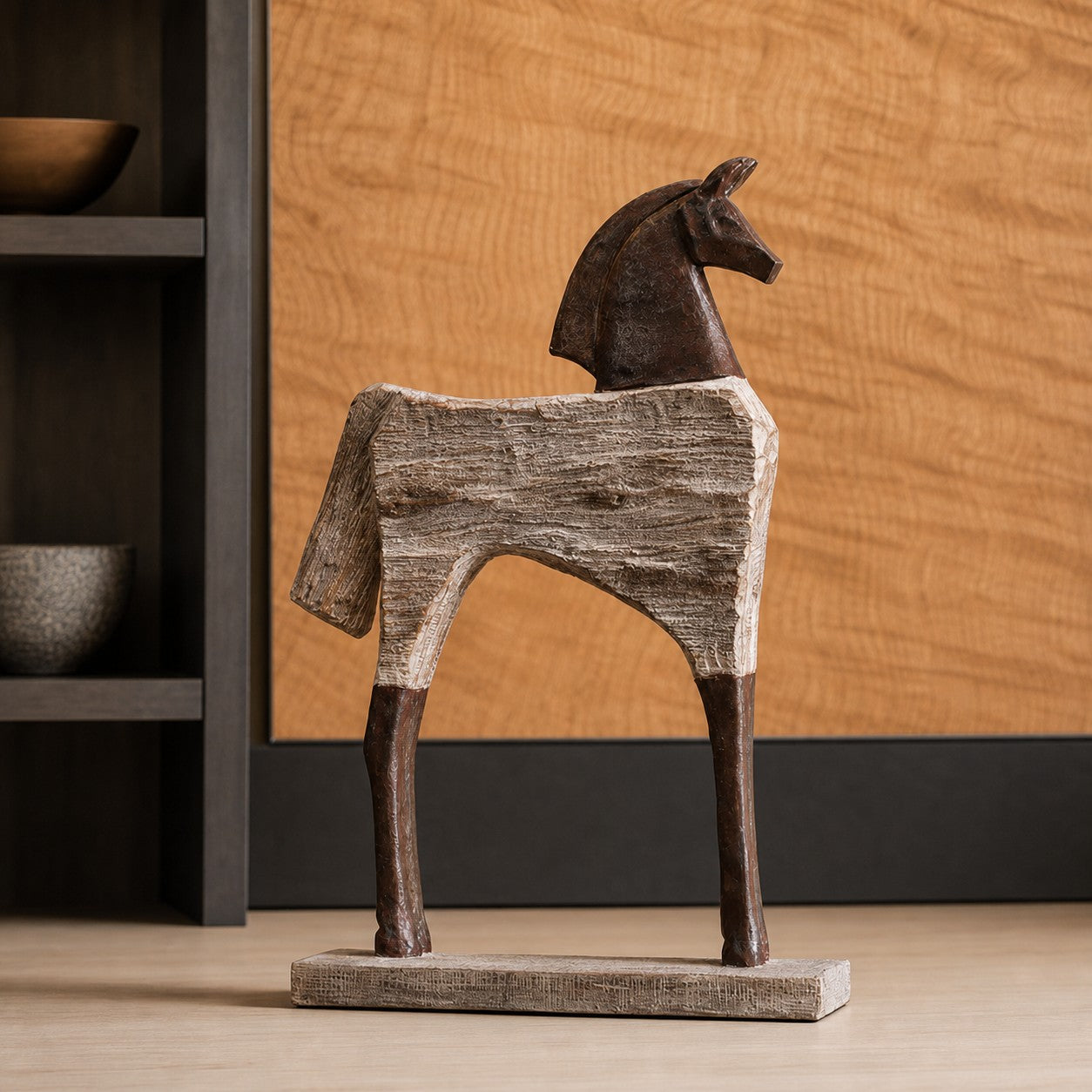 Equora vintage horse sculpture