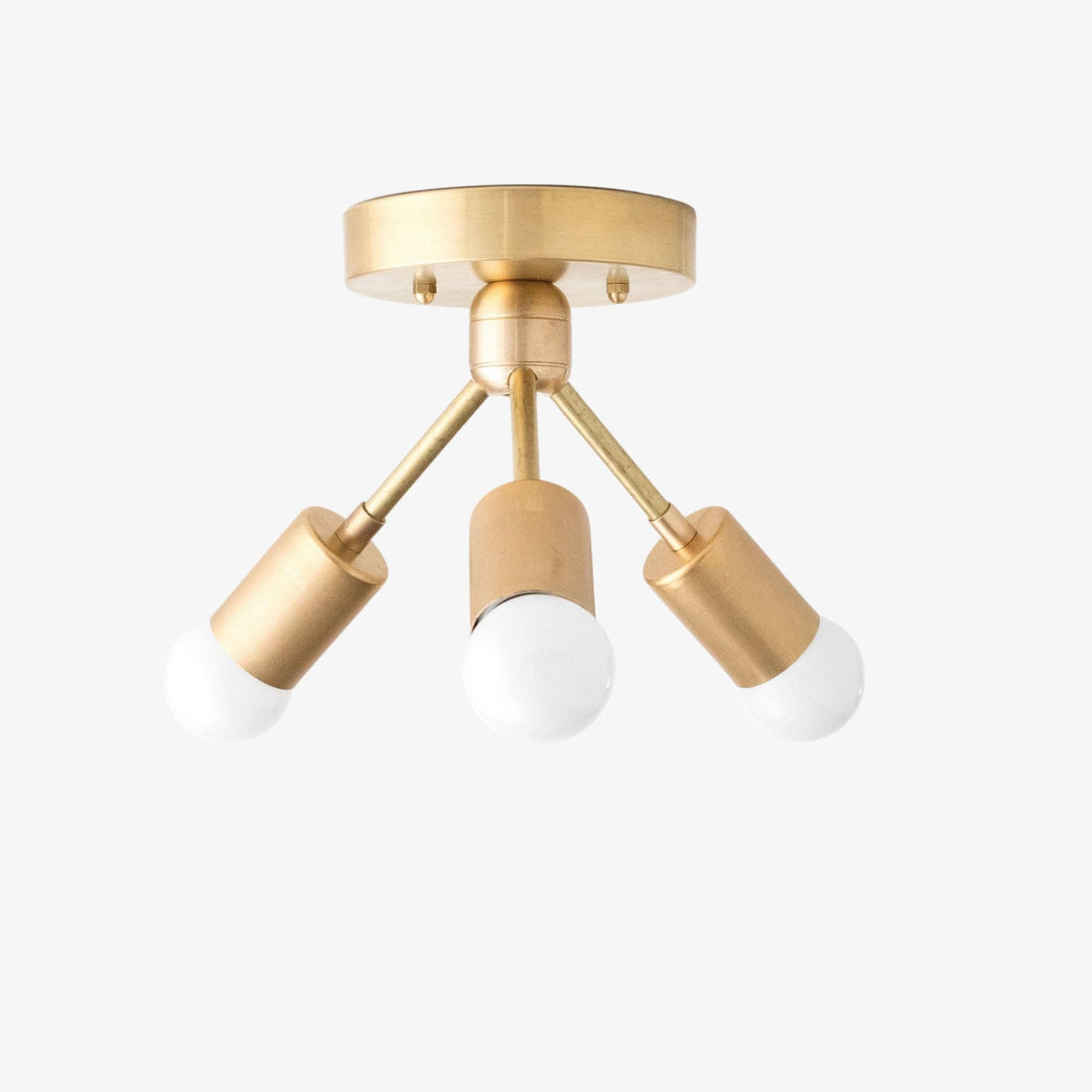 Lumen Art Deco Inspired Ceiling Lamp – Elegant Minimalist Flush Mount for Home Interiors