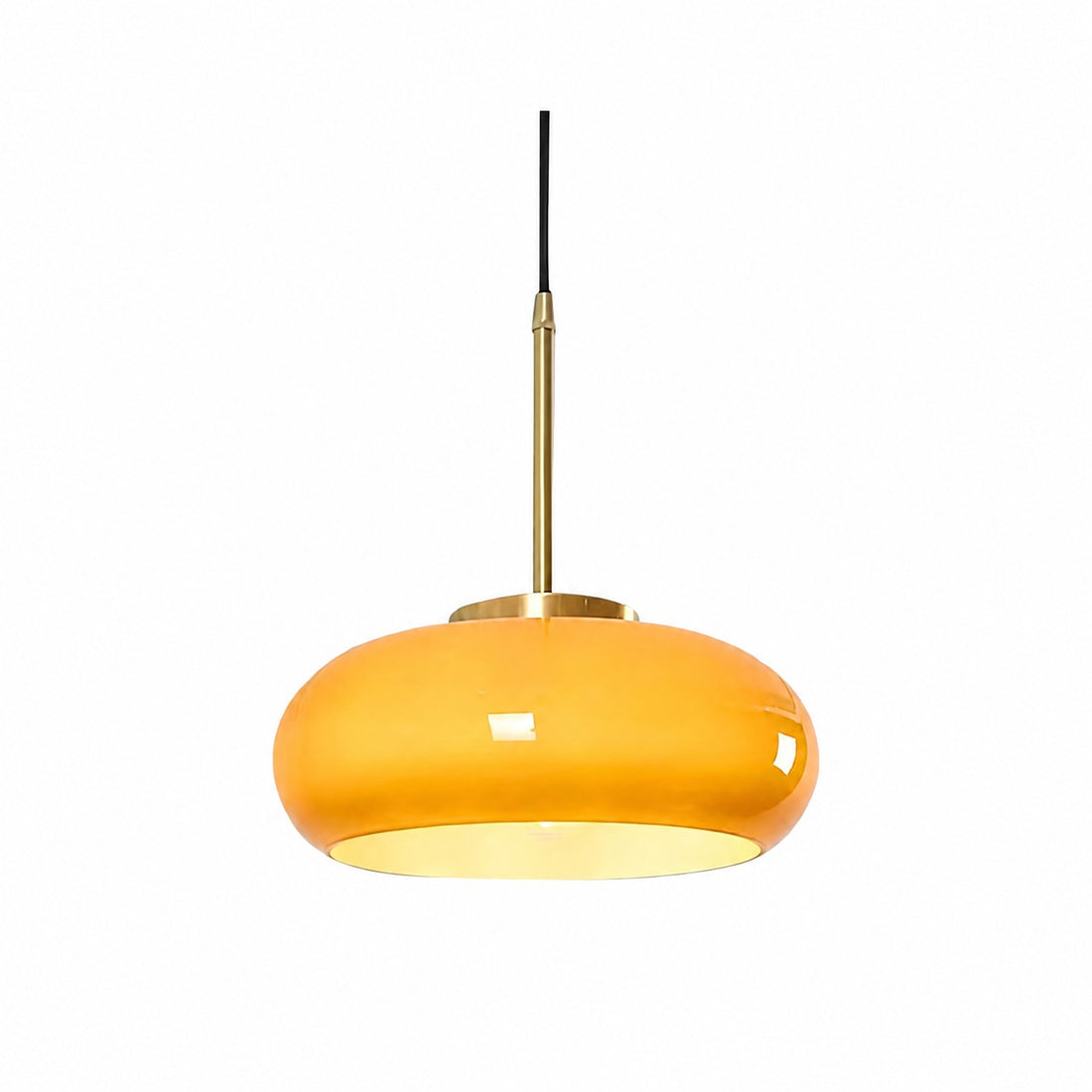 Havelo Round Glass Pendant Light - Bauhaus Pendant Light for Home N51