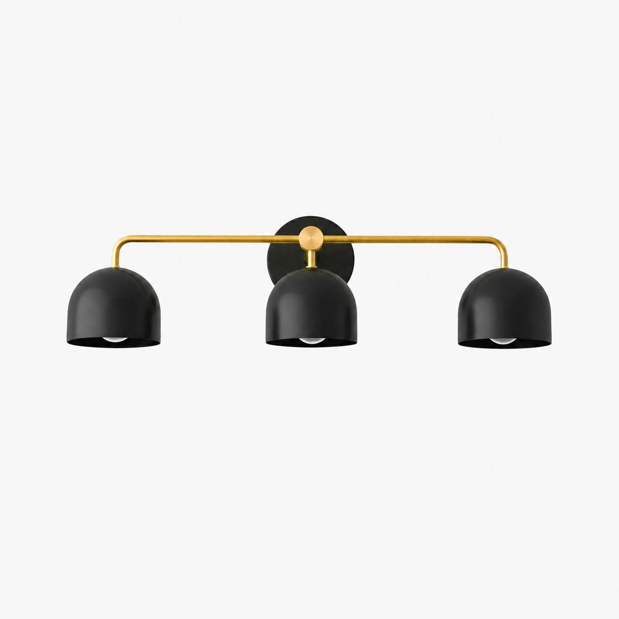 Metio Dome Farmhouse Vanity Wall Light Colorful Metal Sconce