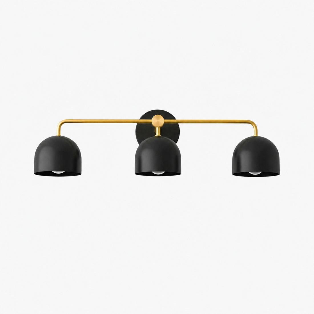 Metio Dome Farmhouse Vanity Wall Light Colorful Metal Sconce
