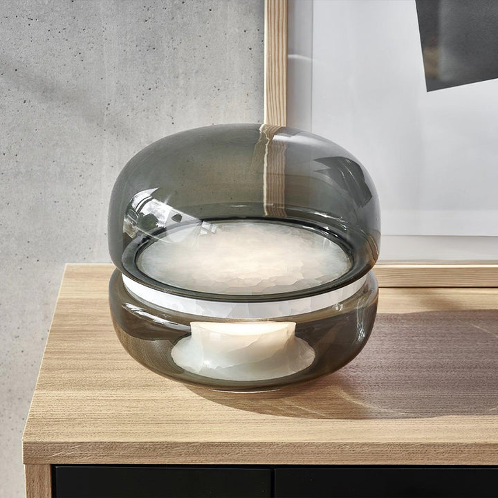 Macaron Alabaster Table Lamp