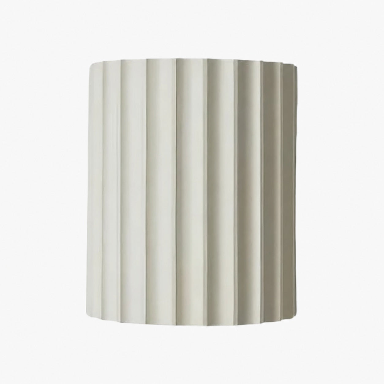 Ribellex Minimalist Ribbed Fluted Wall Light Sculptural Wall Lamp for Bedroom Hallway N59