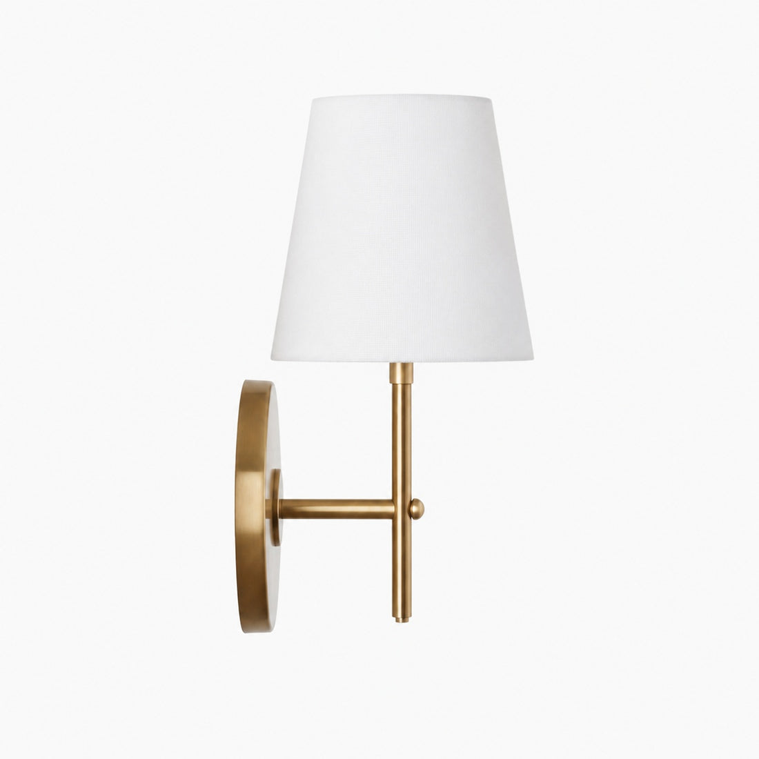 Ornato Luxe Mid-Century Wall Sconce - Brass Vintage Lighting