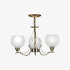Armicora Multiple Lights Antique Chandelier – Elegant Metal Finish for Dining Rooms or Living Areas