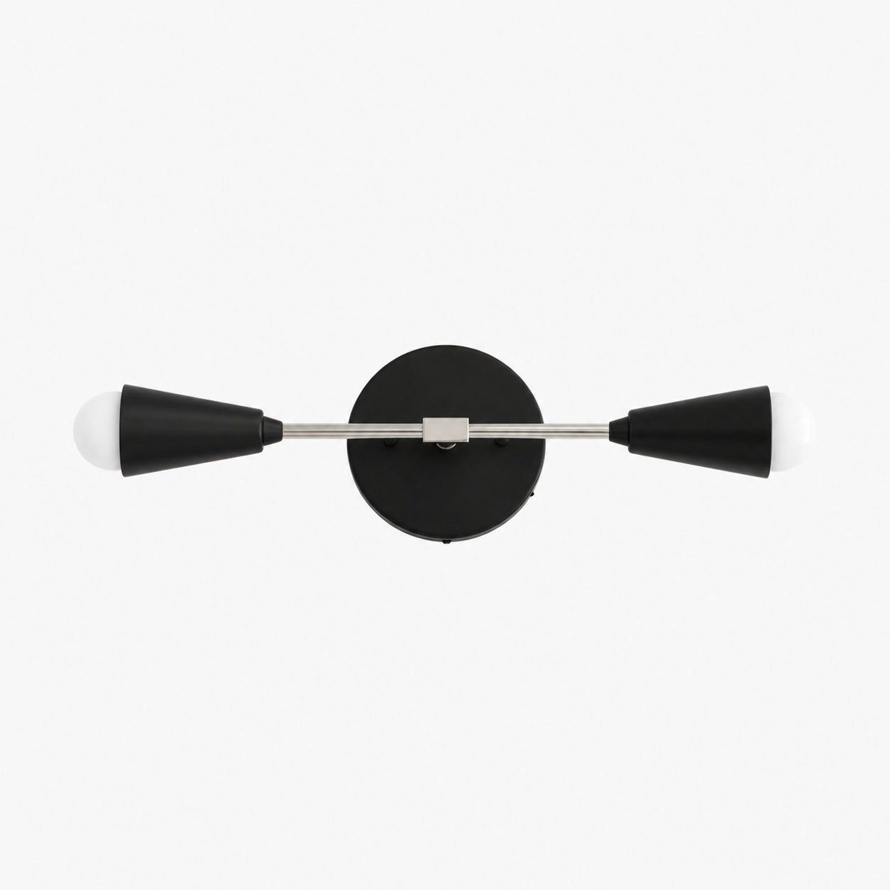 Mobilux Line Minimalist Vanity Light Fixture - Mid Century Bathroom Sconce