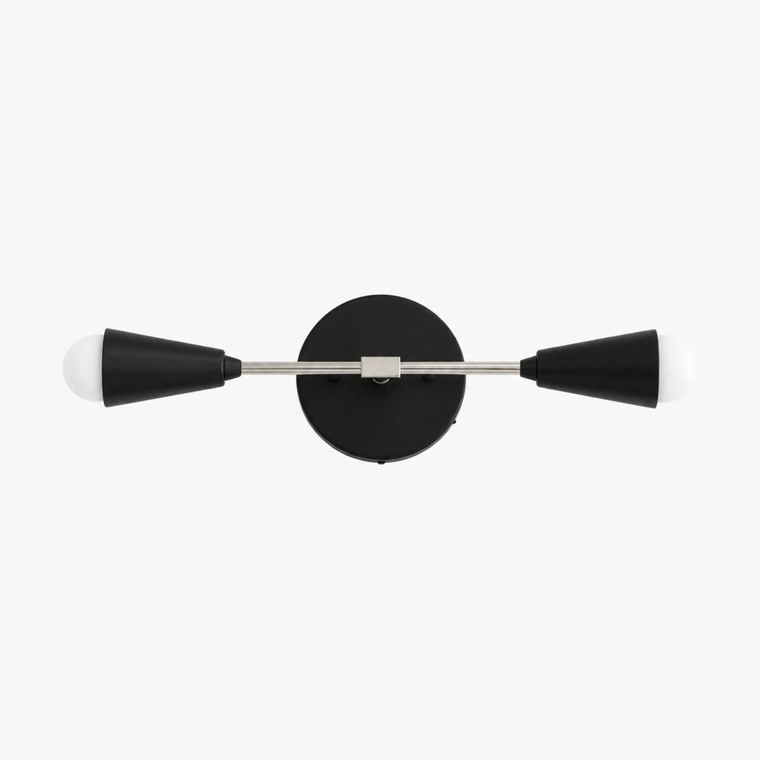 Mobilux Line Minimalist Vanity Light Fixture - Mid Century Bathroom Sconce