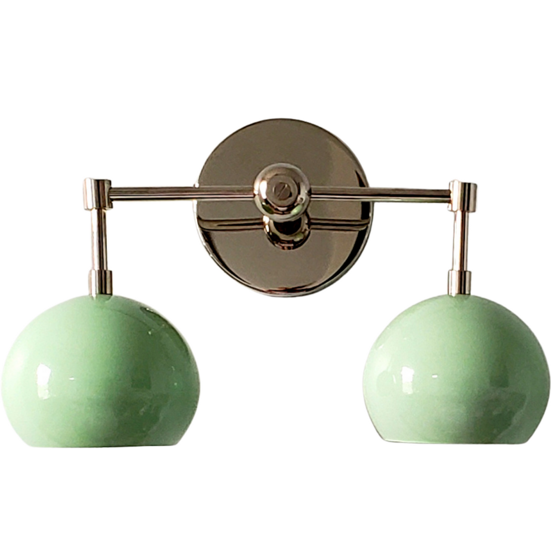 Spring Green Shades Loa Sconce - Double Bubble Pop Vanity Wall Light