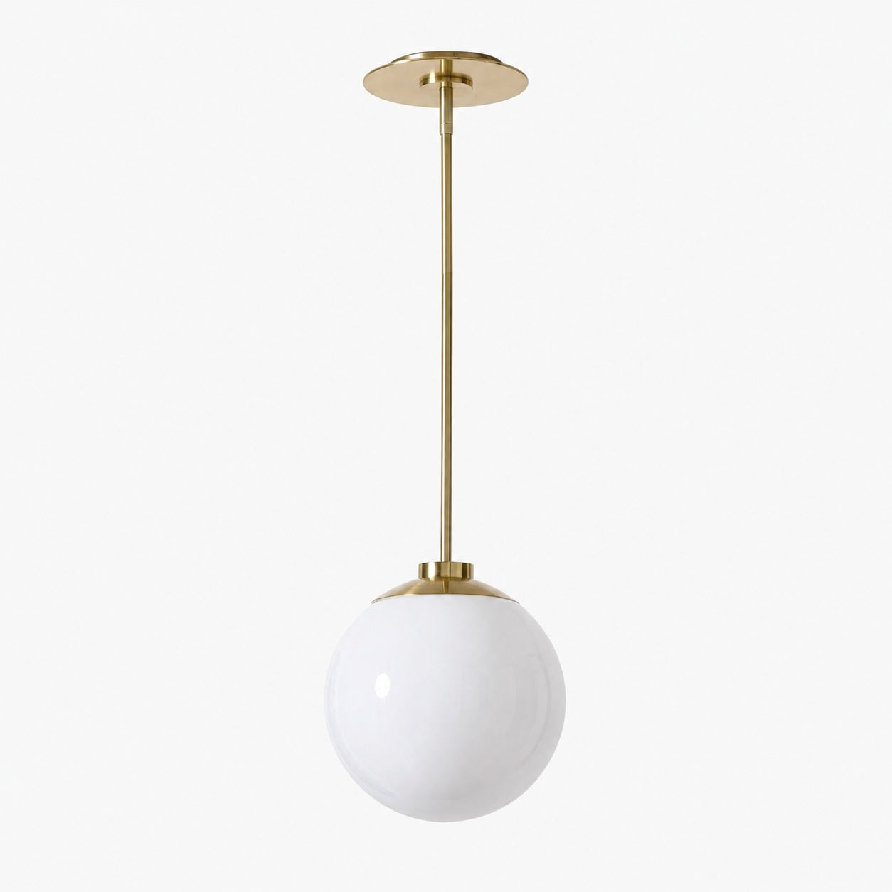 Rivolence Globe Pendant Light - Elegant Brass Lighting