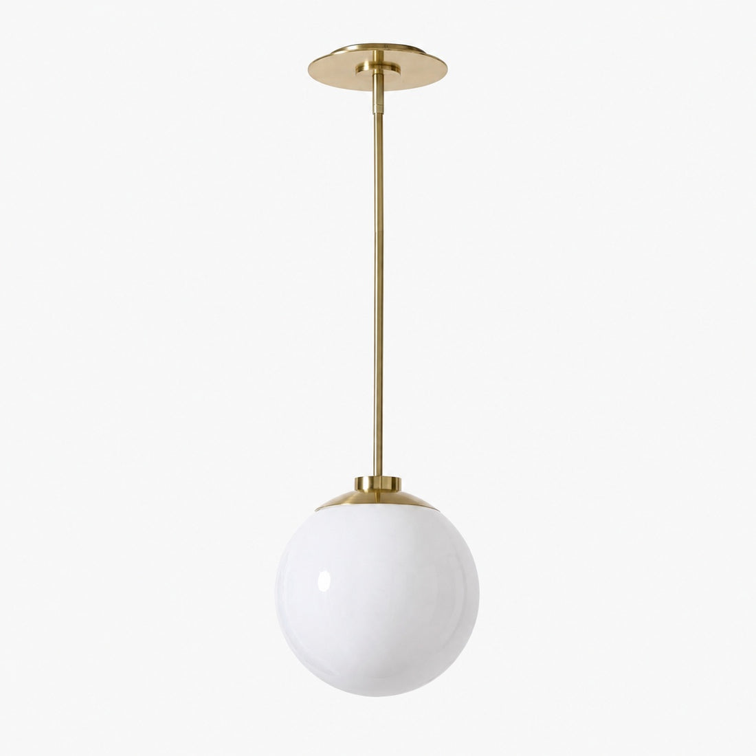 Rivolence Globe Pendant Light - Elegant Brass Lighting