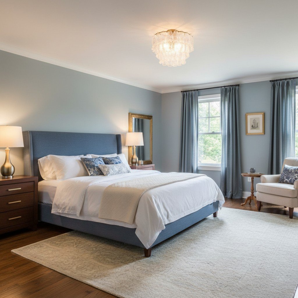 Lumvey Tiered Glass Flush Mount – Round Stacked Design for Modern Home