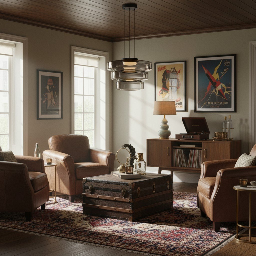 Nora Contemporary Multi-Layer Glass Pendant Lamp - Adjustable Hanging Light for Living Room or Kitchen Island