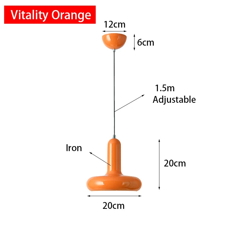 Scandinavian Macaron Pendant Lamp