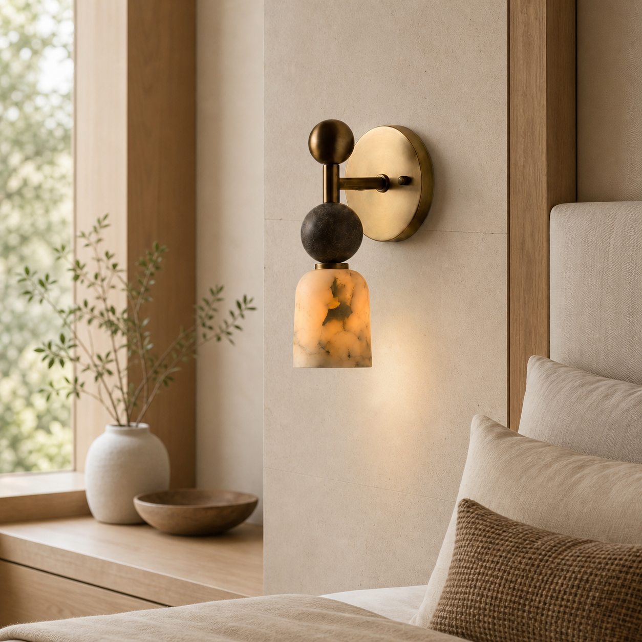 Minimalist Wall Lamp Modern Linear Sconce Light for Bedroom Hallway