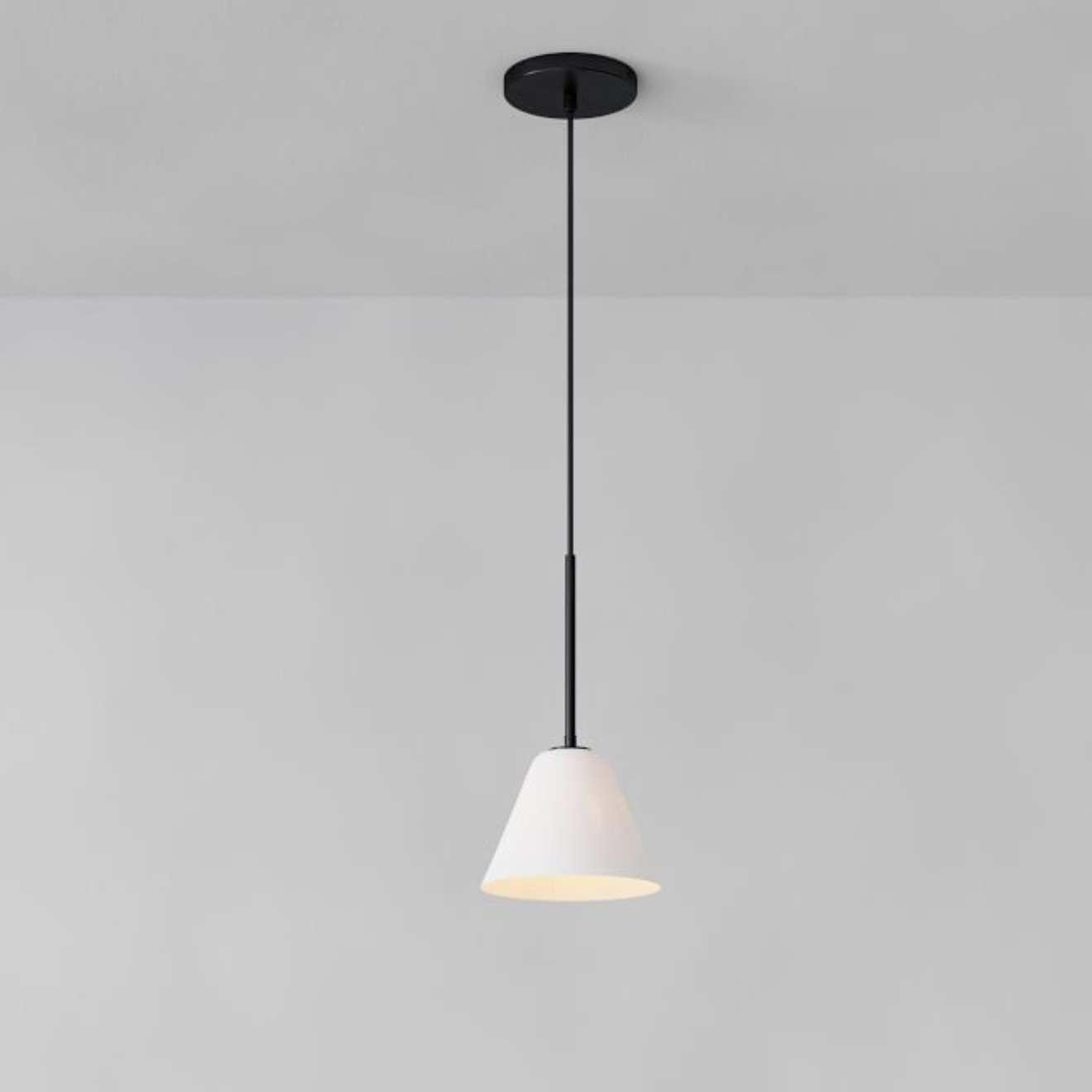 Conica Glass Cone Pendant Lamp – Modern Style Light for Any Room